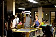 Billard � air,tout le monde adore,c'est le moment d'en profiter:c'est les vacances au camping  al sol d'Argel�s sur mer