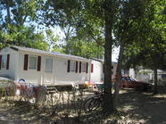 Location Mobil home roussillon vue de l' exterieur