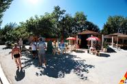 La p�tanque et le snack bar du camping Al Sol � Argel�s sur Mer.