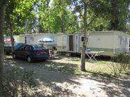Location mobil home massane vue de l ext�rieure