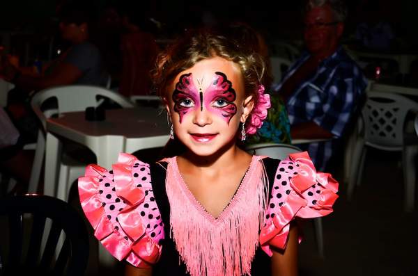 Make-up at camping al sol