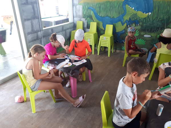 The children's club room