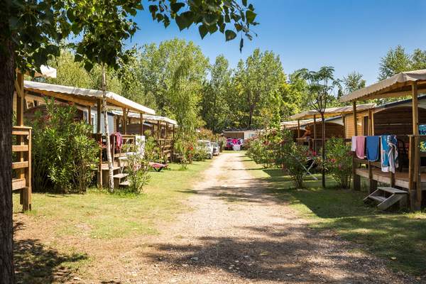 The alleys of camping al sol