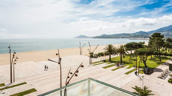 La promenade d'Argeles sur mer